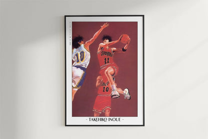 Slam Dunk - The First Year Ace - Artist Name - Black Frame