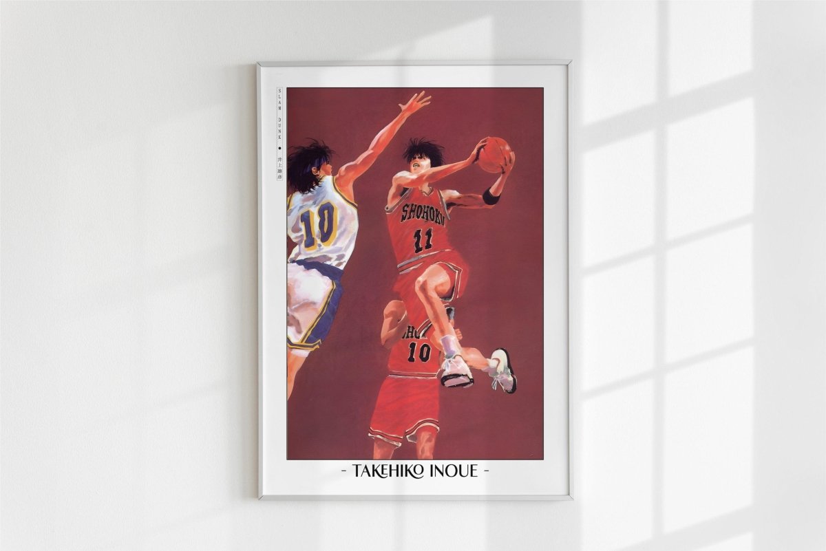 Slam Dunk - The First Year Ace - Artist Name - White Frame