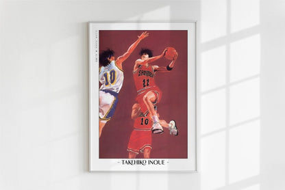 Slam Dunk - The First Year Ace - Artist Name - White Frame