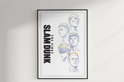 First Slam Dunk - Shohoku - Art Only - Unframed