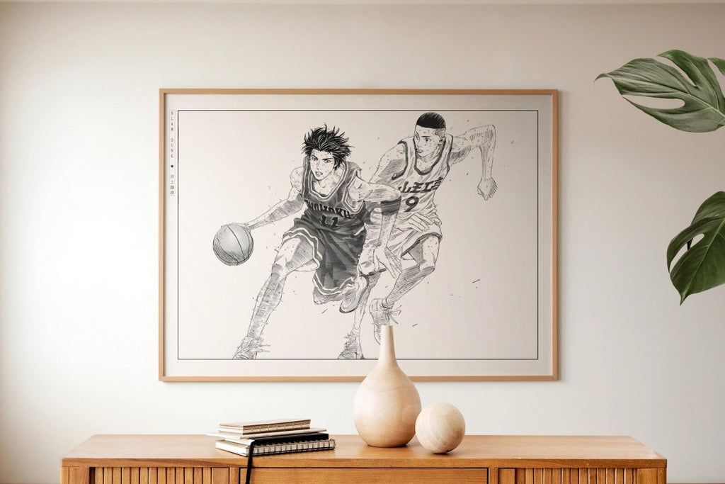 Slam Dunk - Battle of the Aces - Art Only with Decor