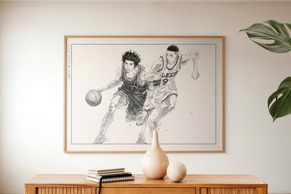 Slam Dunk - Battle of the Aces - Art Only with Decor