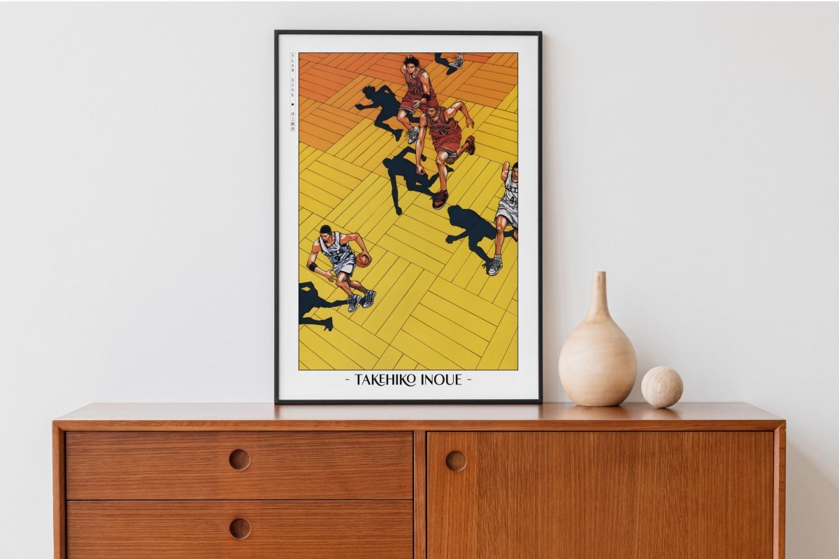 Slam Dunk - Yellow Court - Artist Name with Decor