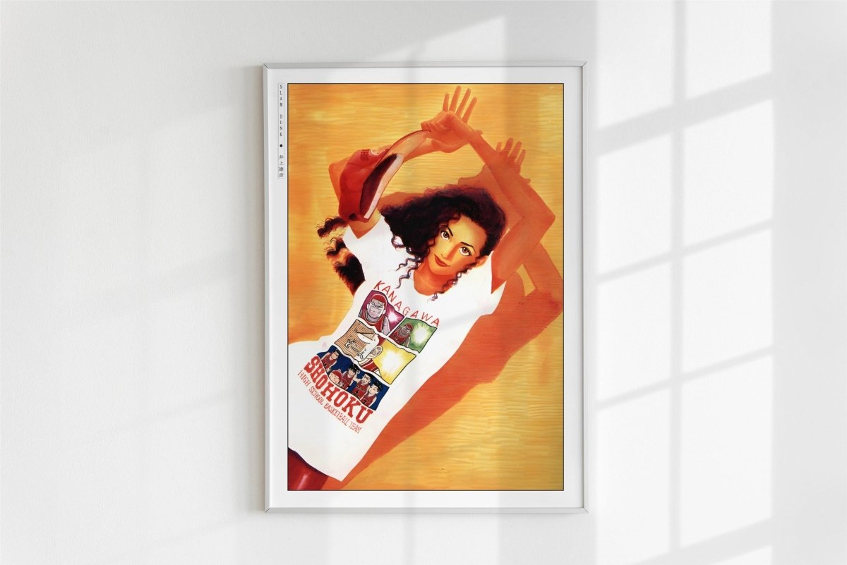 Slam Dunk - Ayako - Art Only - White Frame