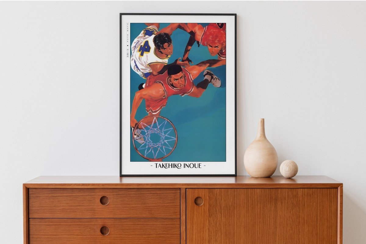 Slam Dunk - Under the Net - Artist Name with Decor