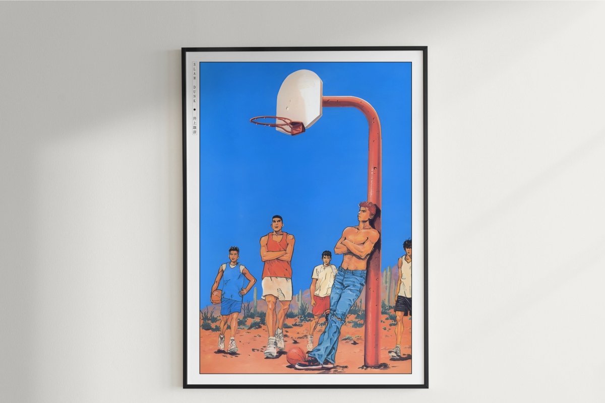 Slam Dunk - Blue Skies - Art Only - Unframed