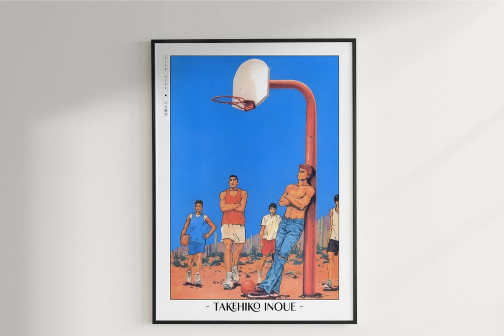 Slam Dunk - Blue Skies - Artist Name Unframed