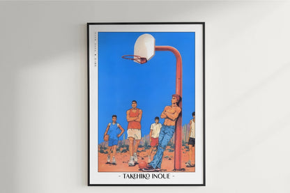 Slam Dunk - Blue Skies - Artist Name Unframed
