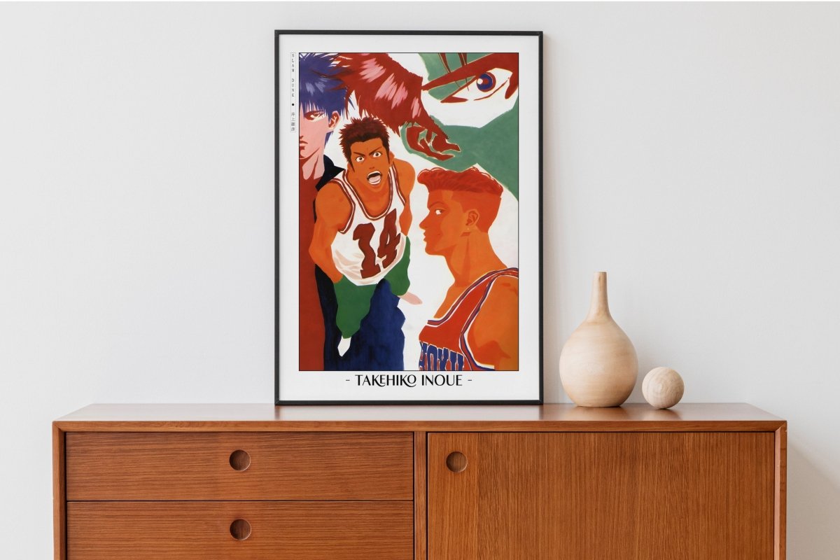 Slam Dunk - Shohoku Shoot - Artist Name with Decor