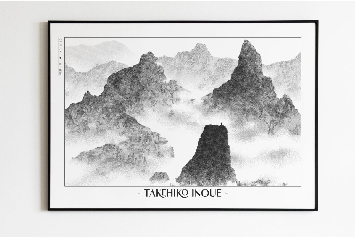 Vagabond - Atop the Mountain - Artist Name Unframed