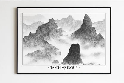 Vagabond - Atop the Mountain - Artist Name Unframed