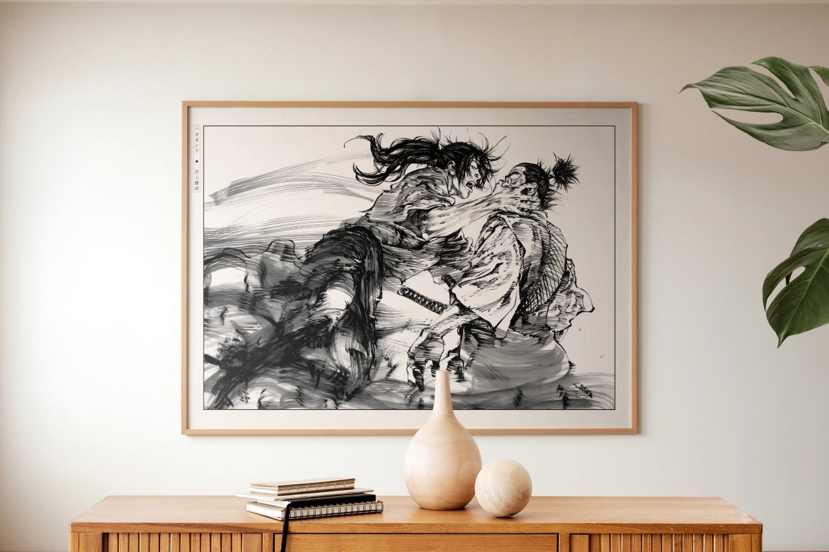 Vagabond - Silent Rage - Art Only with Decor