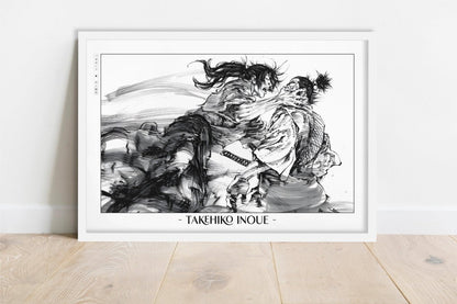 Vagabond - Silent Rage - Artist Name - White Frame