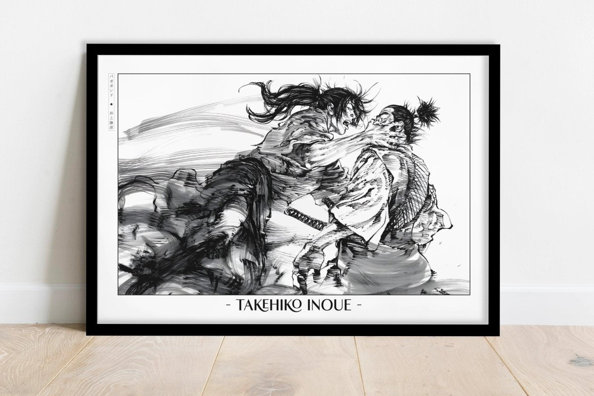 Vagabond - Silent Rage - Artist Name - Black Frame