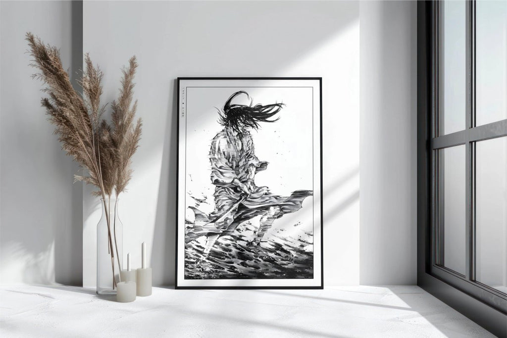 Vagabond - Sasaki Kojiro - Art Only with Decor