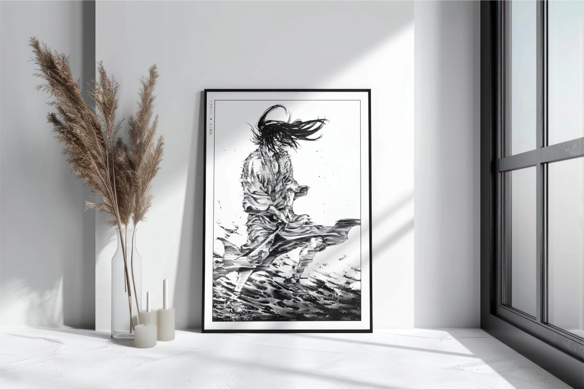 Vagabond - Sasaki Kojiro - Art Only with Decor