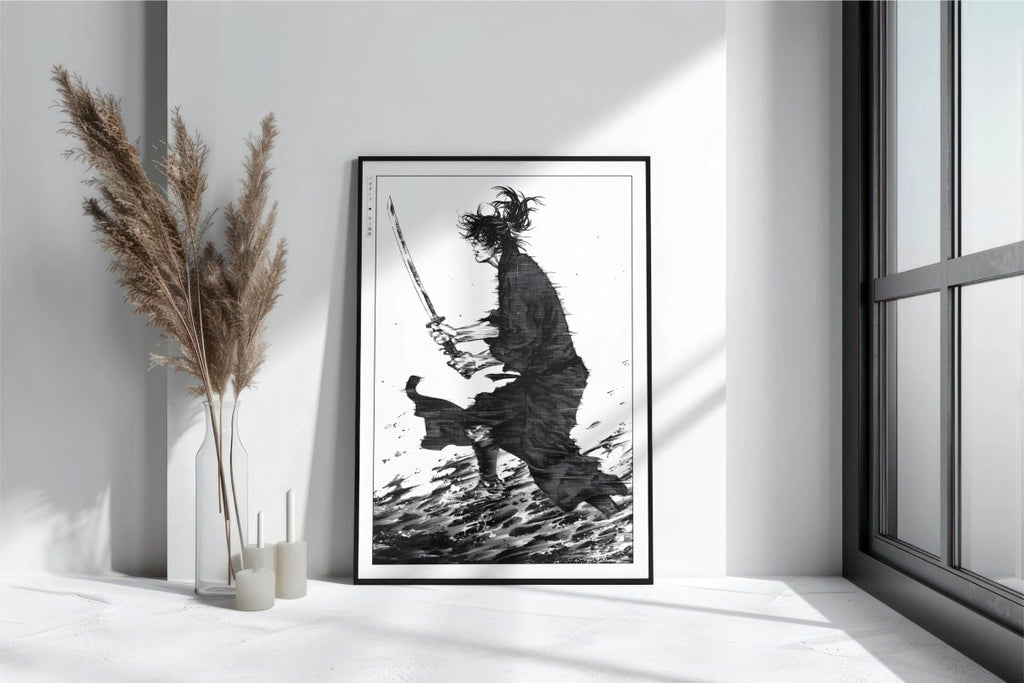 Vagabond - Miyamoto Musashi - Art Only with Decor