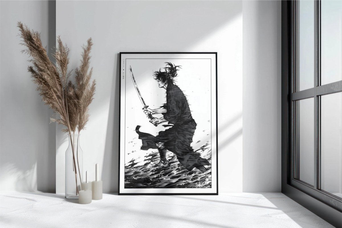 Vagabond - Miyamoto Musashi - Art Only with Decor