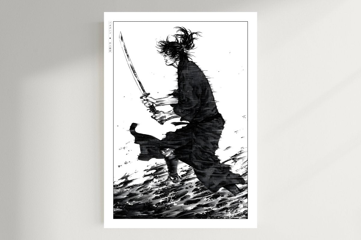 Vagabond - Miyamoto Musashi - Art Only - Unframed