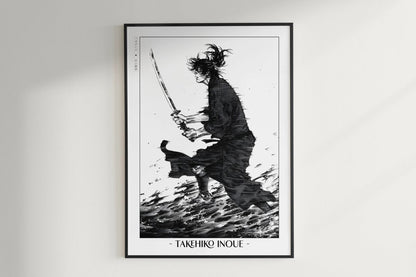 Vagabond - Miyamoto Musashi - Artist Name Unframed
