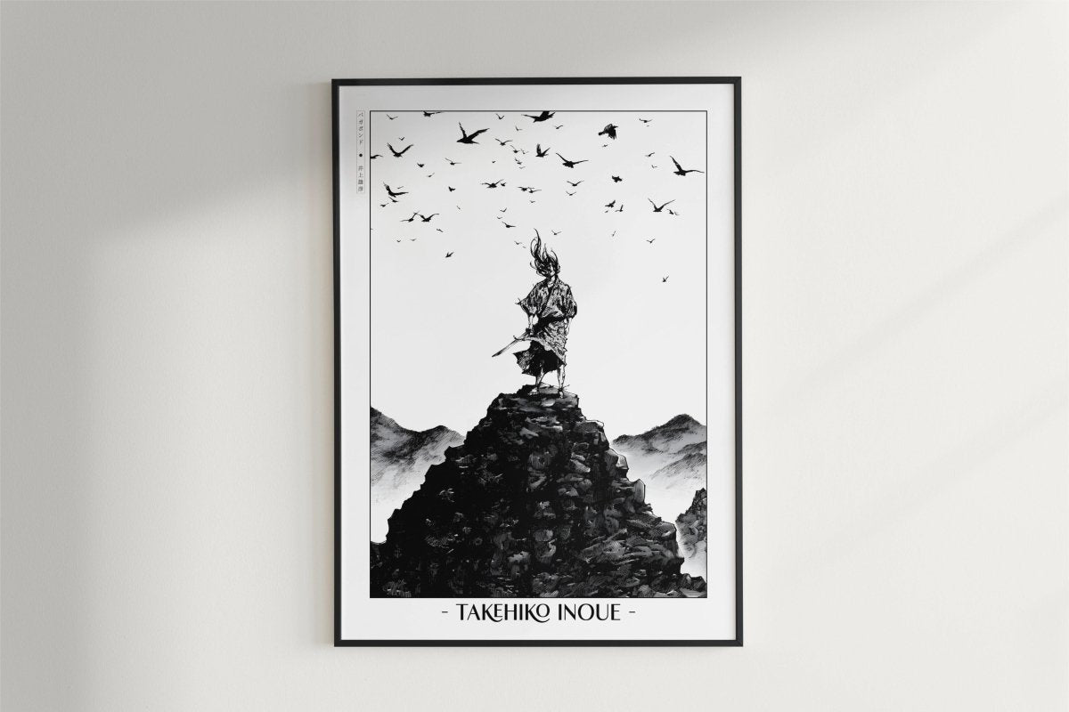 Vagabond - Among the Birds - Artist Name - Black Frame