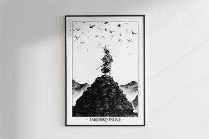 Vagabond - Among the Birds - Artist Name - Black Frame