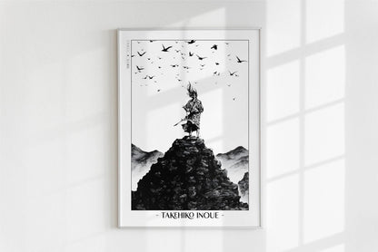 Vagabond - Among the Birds - Artist Name - White Frame