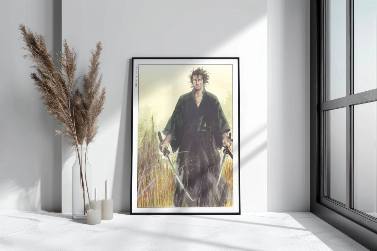 Vagabond - Bloodstained Grass - Art Only with Decor