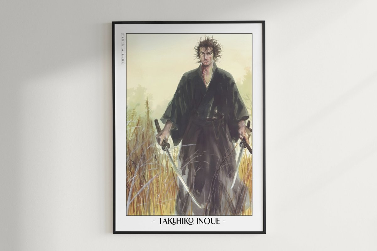 Vagabond - Bloodstained Grass - Artist Name Unframed