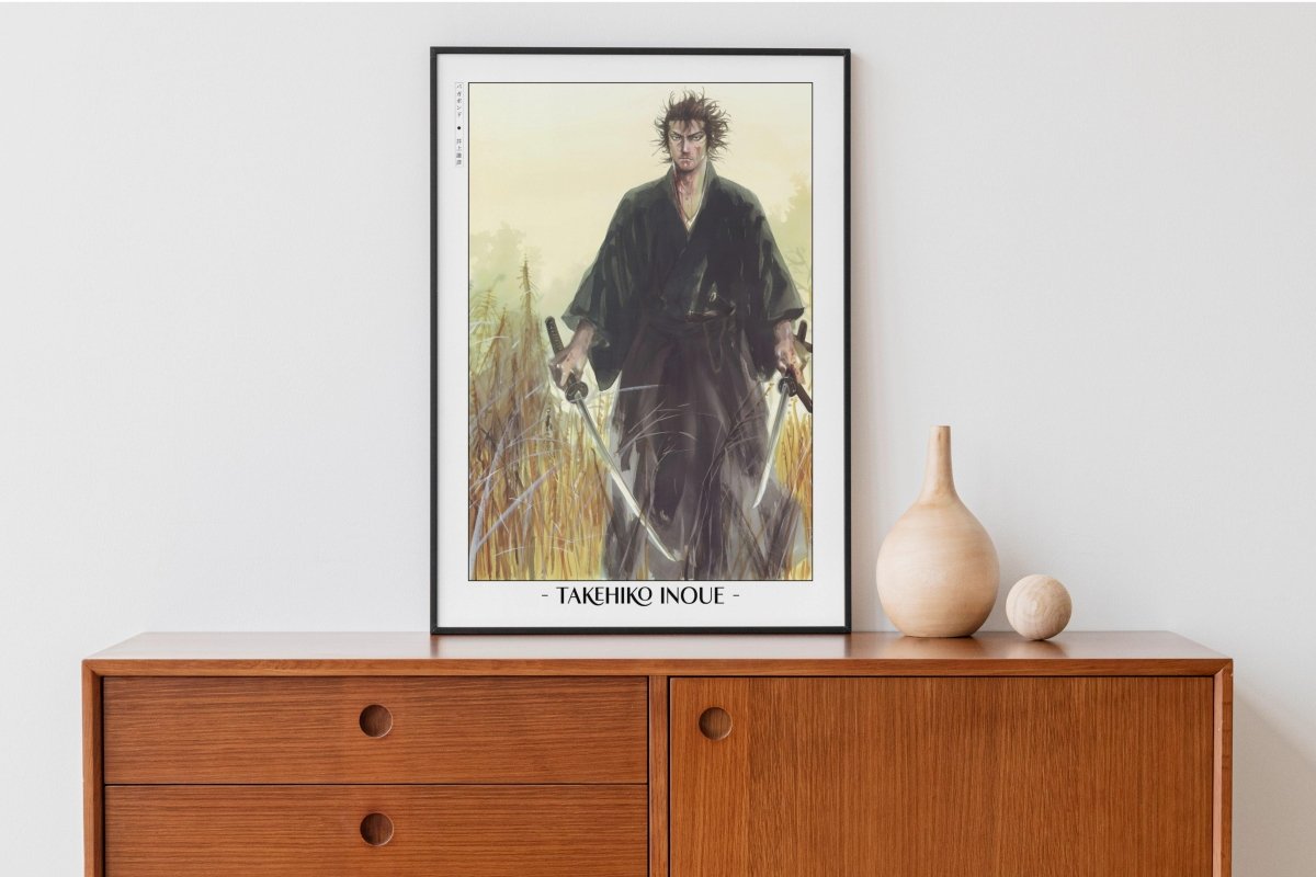 Vagabond - Bloodstained Grass - Artist Name with Decor