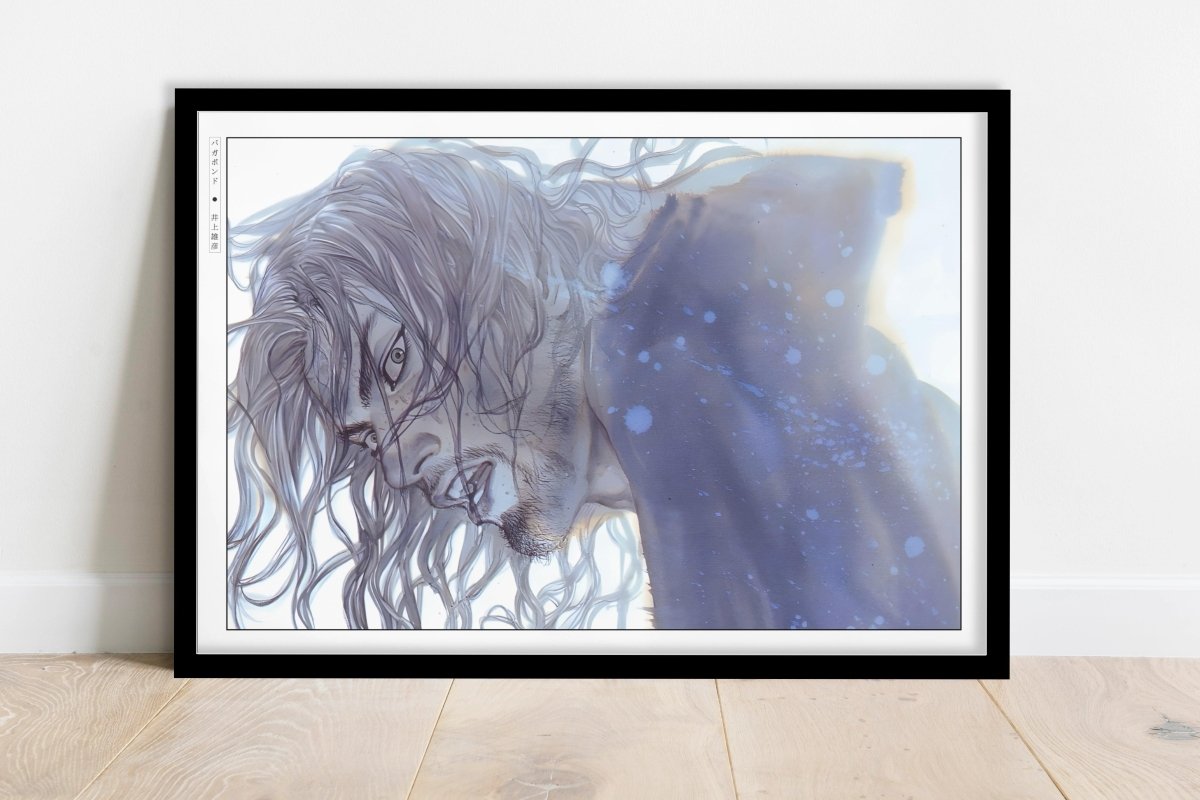 Vagabond - Musashi in the Cold - Art Only - Black Frame
