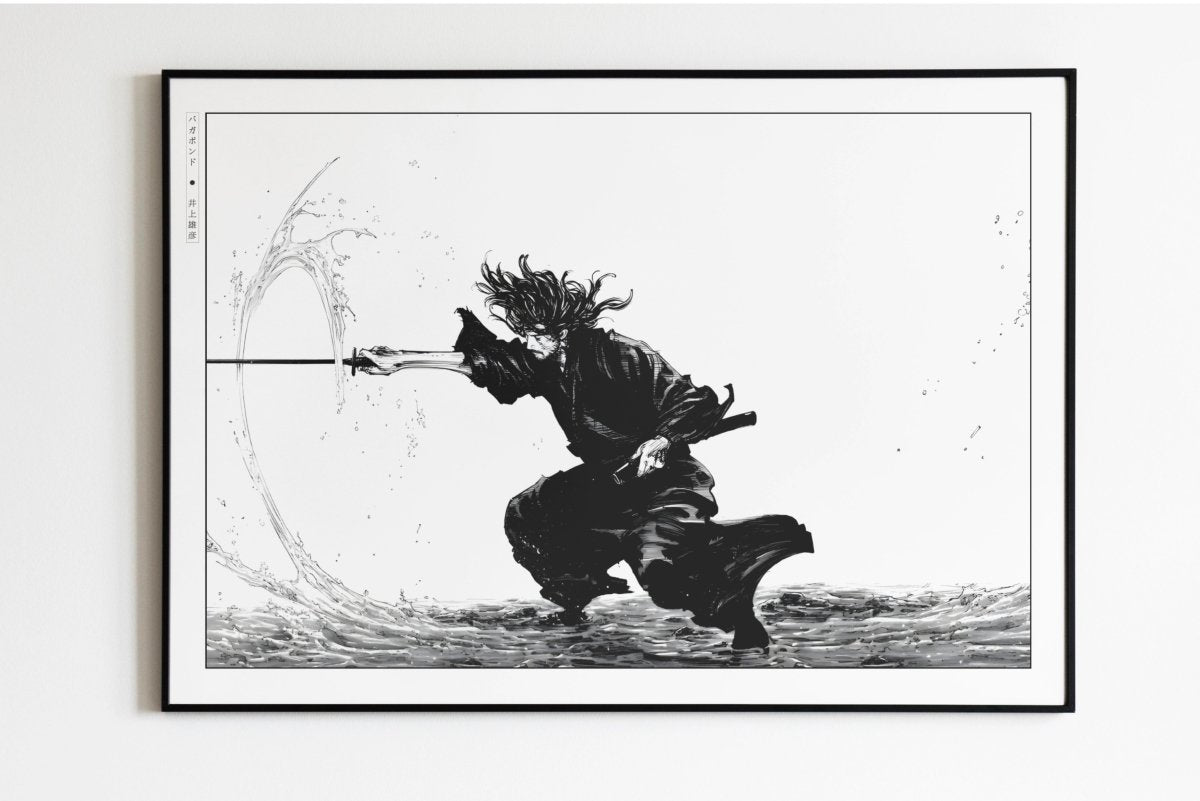 Vagabond - Flow of the Blade - Art Only - Unframed
