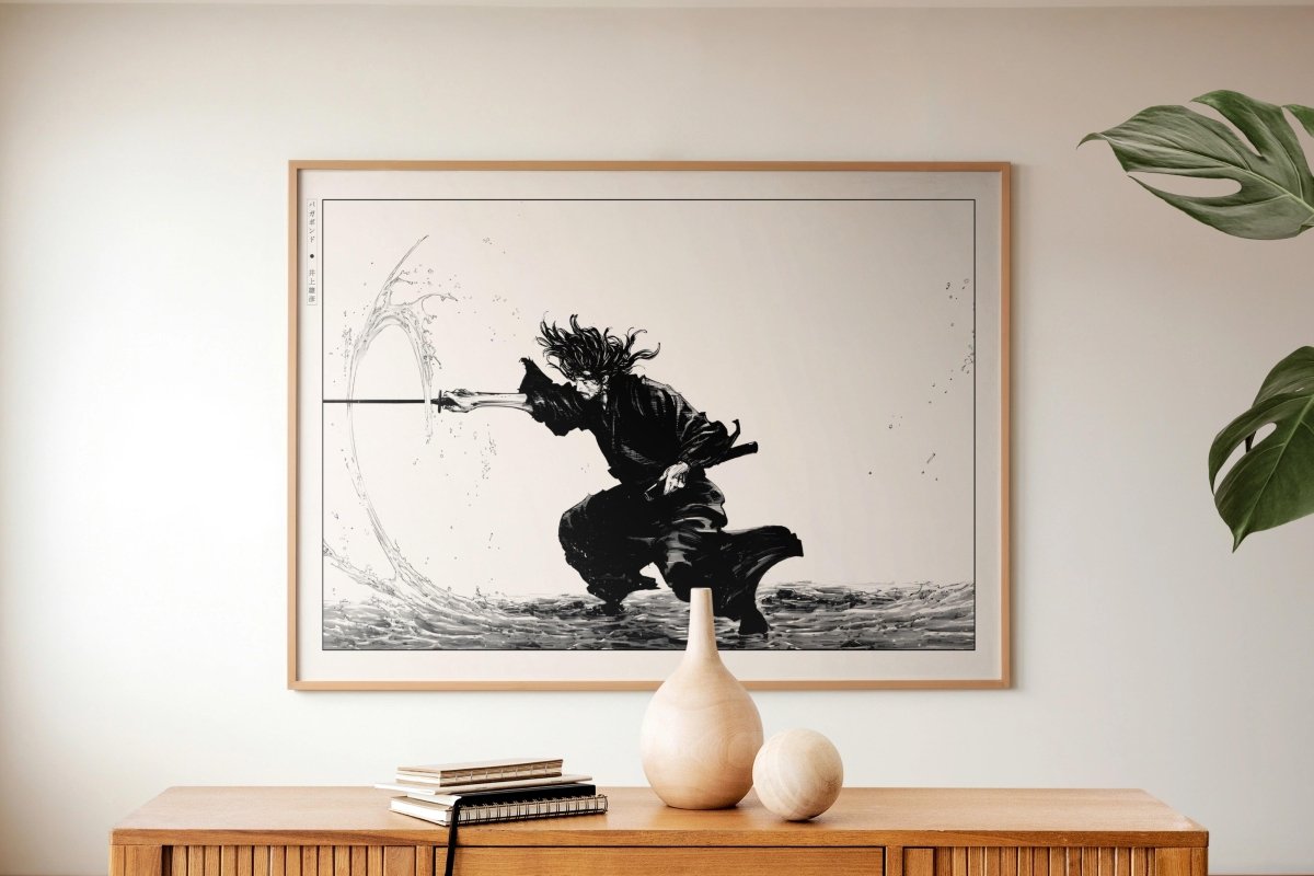 Vagabond - Flow of the Blade - Art Only with Decor