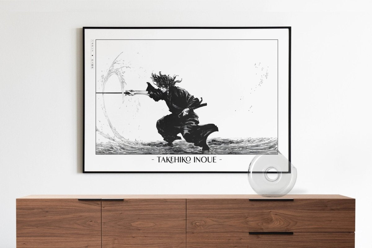 Vagabond - Flow of the Blade - Artist Name with Decor