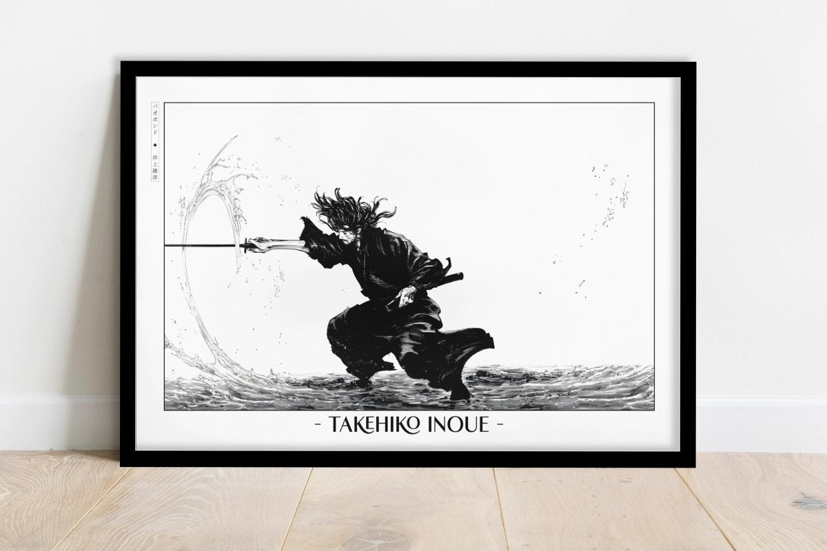 Vagabond - Flow of the Blade - Artist Name - Black Frame