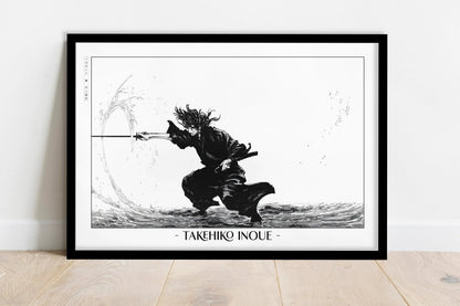 Vagabond - Flow of the Blade - Artist Name - Black Frame