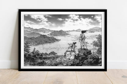 Vagabond - Above the Clouds - Art Only - Black Frame