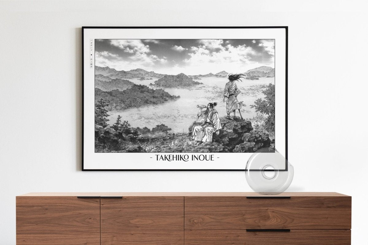 Vagabond - Above the Clouds - Artist Name with Decor