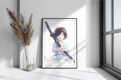 Vagabond - Baby with the Blade - Art Only with Decor