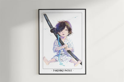 Vagabond - Baby with the Blade - Artist Name - Black Frame