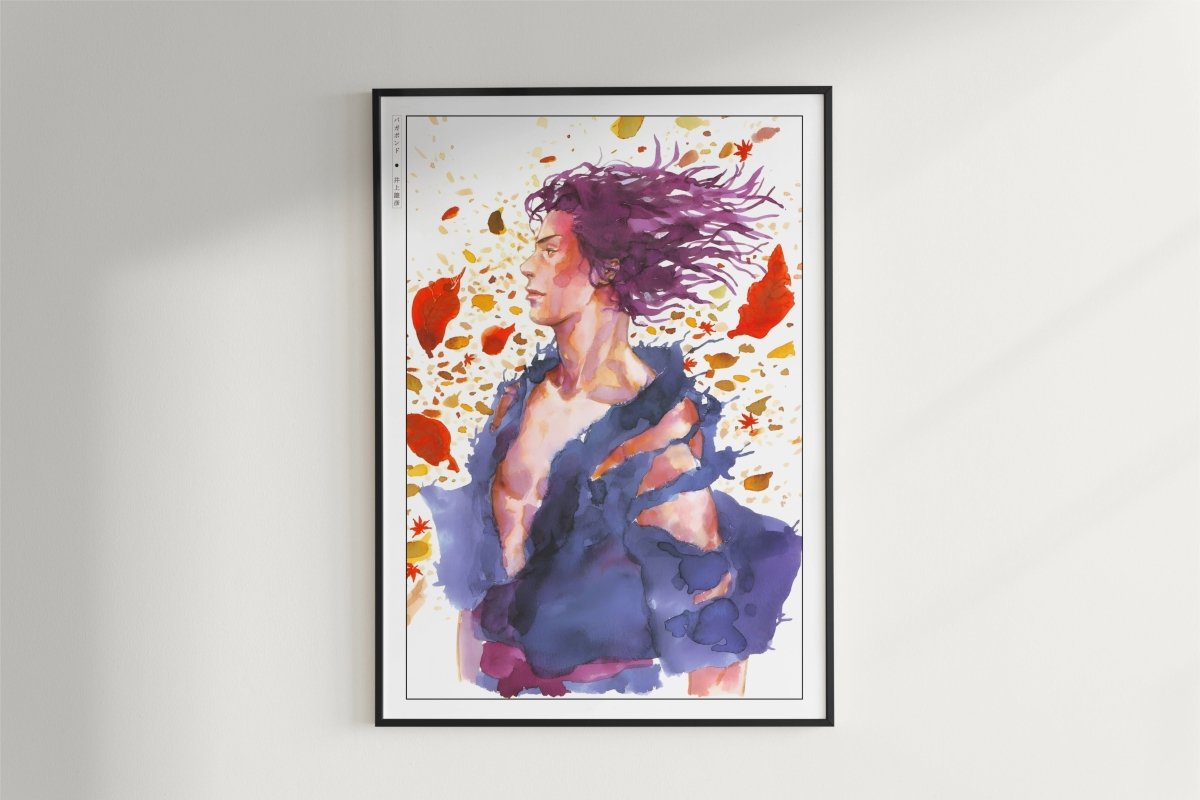 Vagabond - Autumn Leaves - Art Only - Black Frame