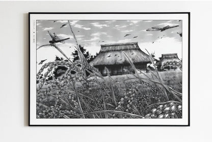Vagabond - Farm House - Art Only - Unframed
