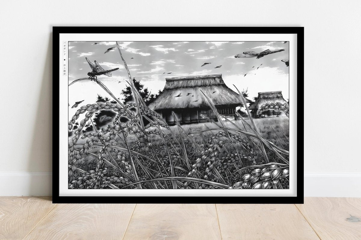 Vagabond - Farm House - Art Only - Black Frame