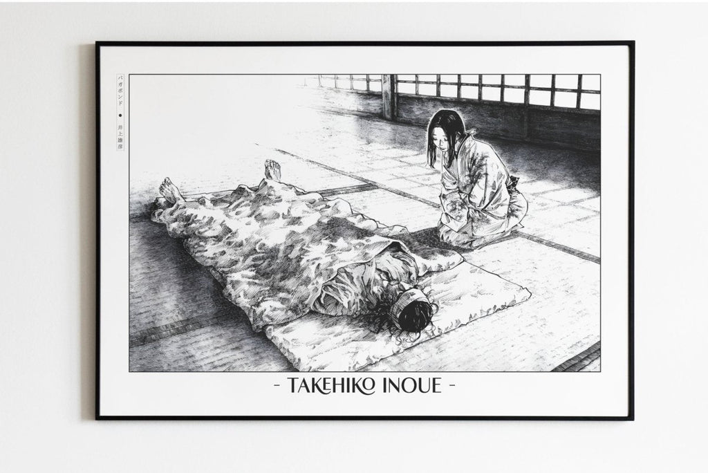 Vagabond - Injured Samurai - Artist Name Unframed