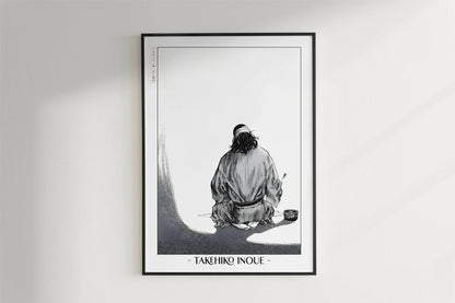 Vagabond - Sadness in Art - Artist Name - Black Frame