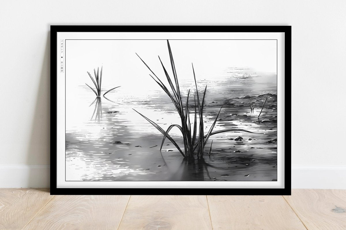 Vagabond - At Peace - Art Only - Black Frame