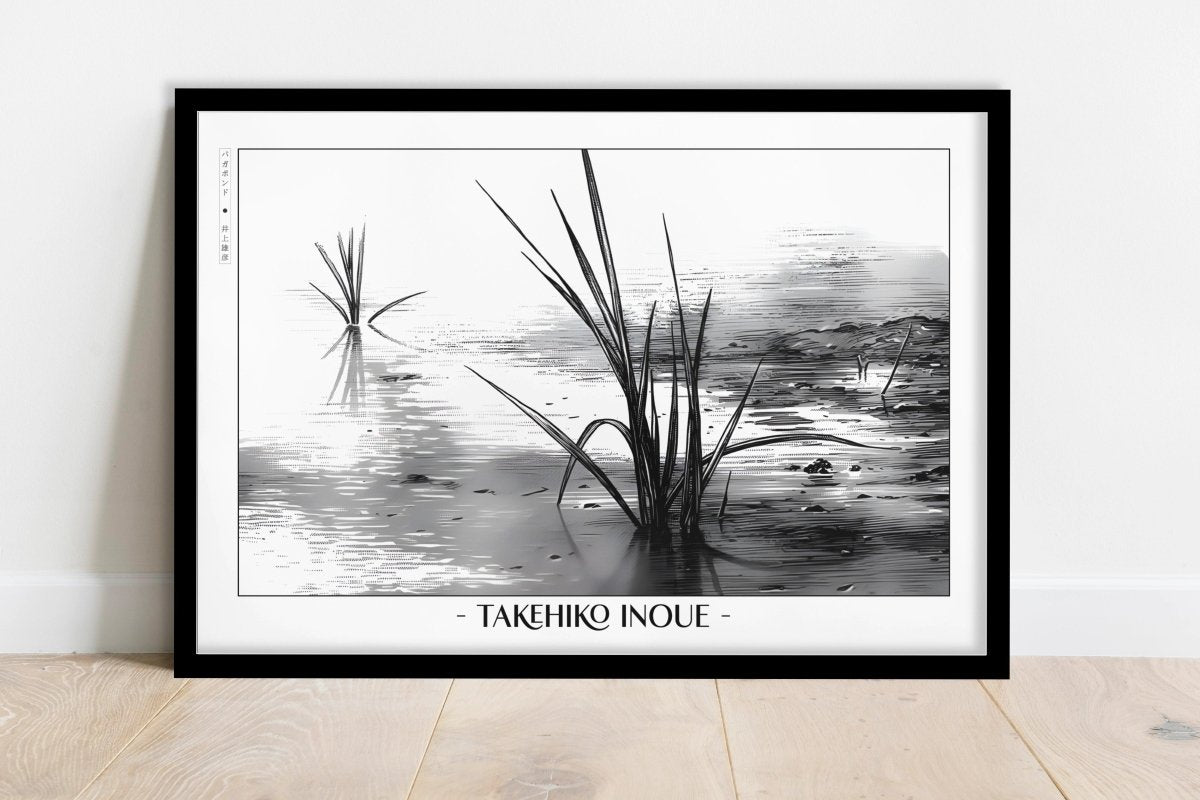 Vagabond - At Peace - Artist Name - Black Frame