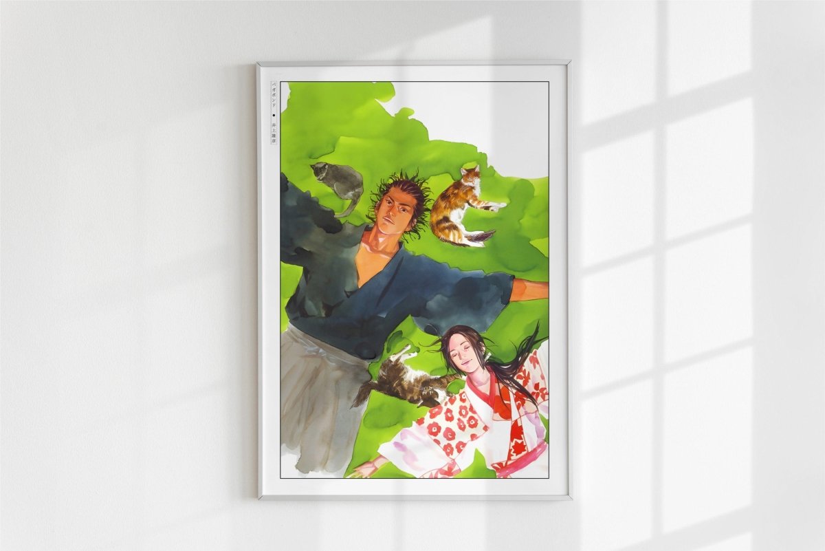 Vagabond - Daydreaming - Art Only - White Frame