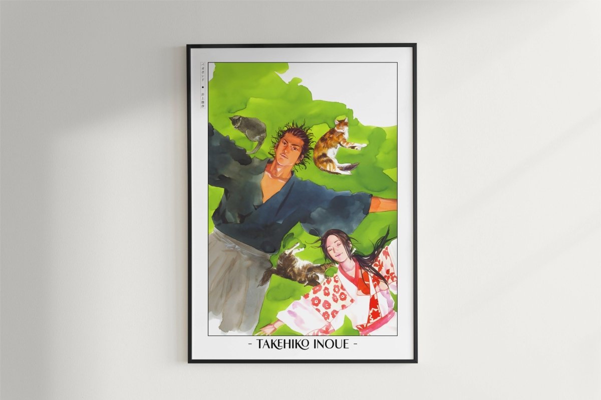 Vagabond - Daydreaming - Artist Name - Black Frame