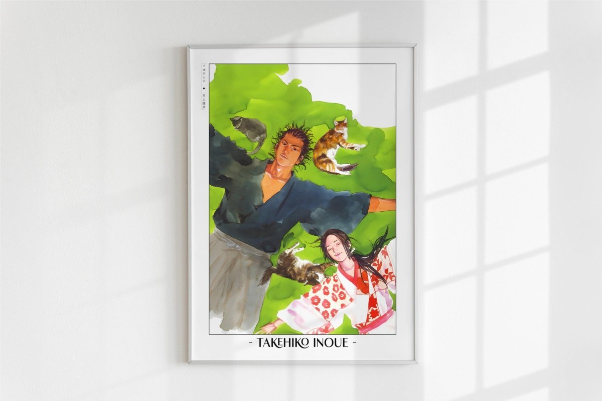 Vagabond - Daydreaming - Artist Name - White Frame